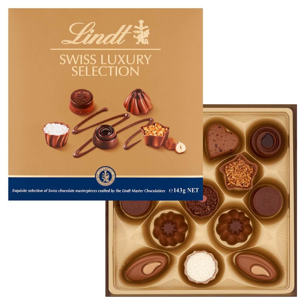 Floraria Desiree Ciocolata Praline Lindt - Swiss Luxury Selections 143g